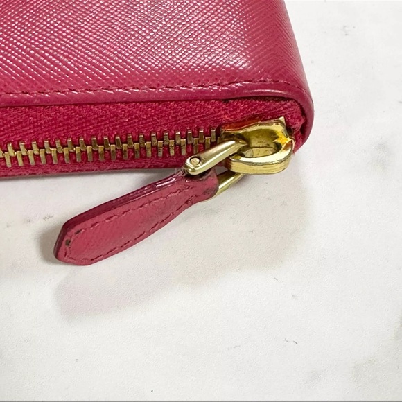 Prada Saffiano Zip Around Wallet - Picture 14 of 16